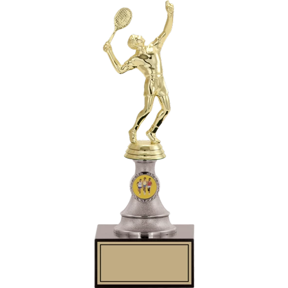 ODAK KUPA - Figürlü Kupalar - Tenis Erkek Figürlü Kupalar FG-010 C - 27 cm ürün görseli 1