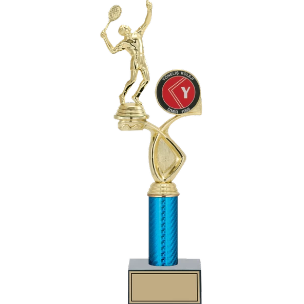 ODAK KUPA - Figürlü Kupalar - Tenis Erkek Figürlü Kupalar FG-017 B - 39 cm ürün görseli 1