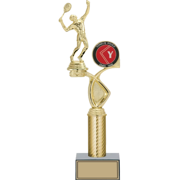 ODAK KUPA - Figürlü Kupalar - Tenis Erkek Figürlü Kupalar FG-015 B - 39 cm ürün görseli 1