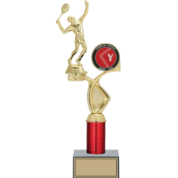 ODAK KUPA - Figürlü Kupalar - Tenis Erkek Figürlü Kupalar FG-016 C - 36 cm ürün görseli 1