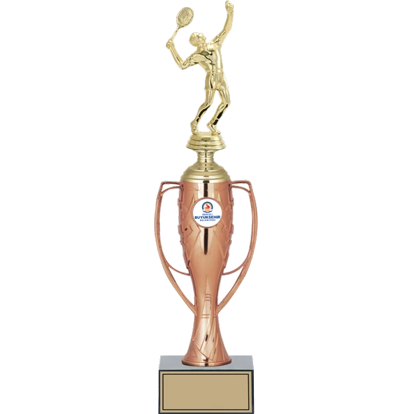 ODAK KUPA - Figürlü Kupalar - Tenis Erkek Figürlü Kupalar FG-025 C - 39 cm ürün görseli 1