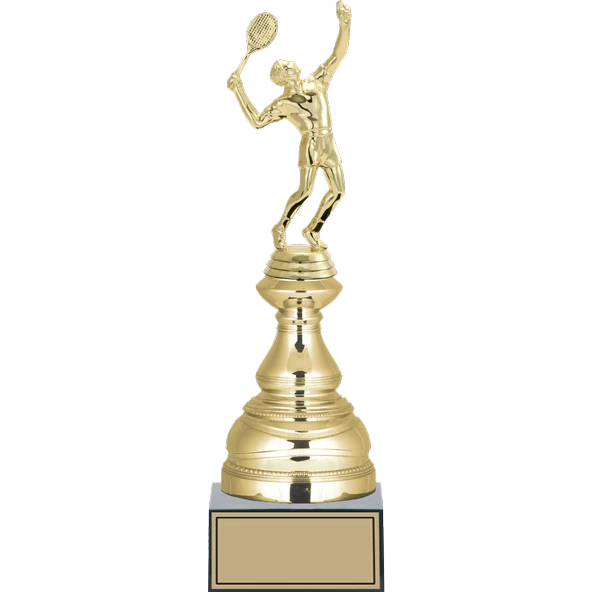 ODAK KUPA - Figürlü Kupalar - Tenis Erkek Figürlü Kupalar FG-024 A - 33 cm ürün görseli 1
