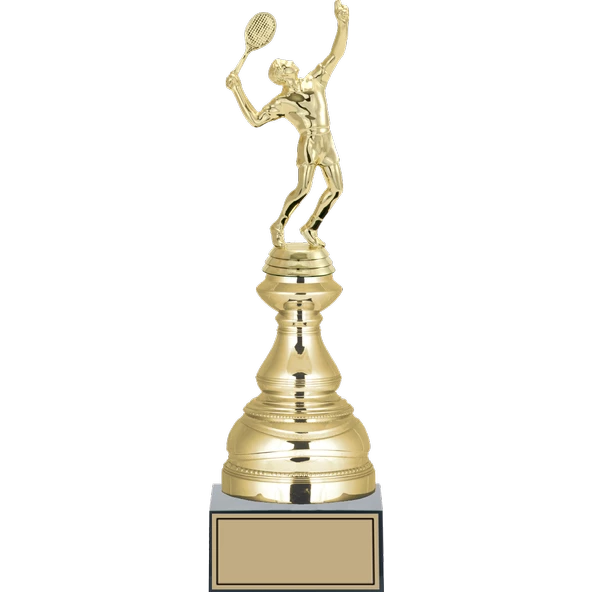 ODAK KUPA - Figürlü Kupalar - Tenis Erkek Figürlü Kupalar FG-023 A - 33 cm ürün görseli 1