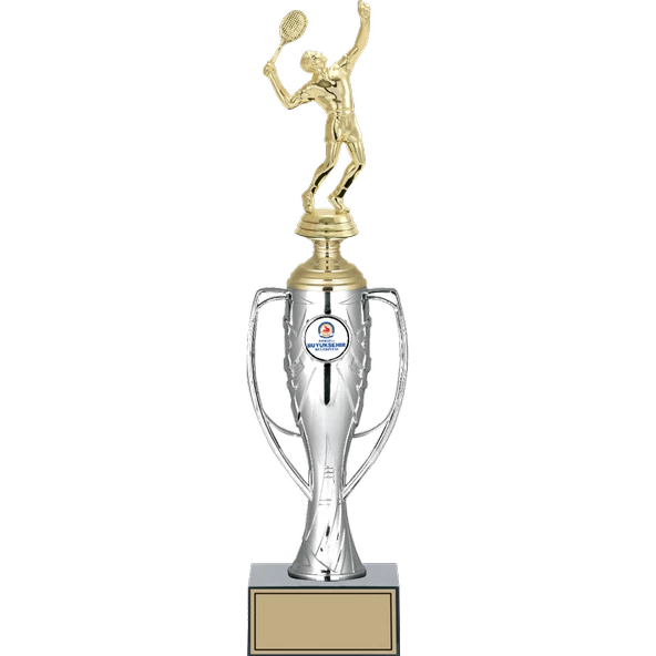 ODAK KUPA - Figürlü Kupalar - Tenis Erkek Figürlü Kupalar FG-025 B - 39 cm ürün görseli 1