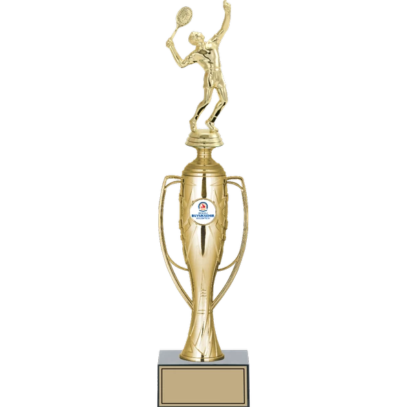 ODAK KUPA - Figürlü Kupalar - Tenis Erkek Figürlü Kupalar FG-026 C - 41 cm ürün görseli 1