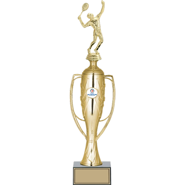 ODAK KUPA - Figürlü Kupalar - Tenis Erkek Figürlü Kupalar FG-026 A - 45 cm ürün görseli 1