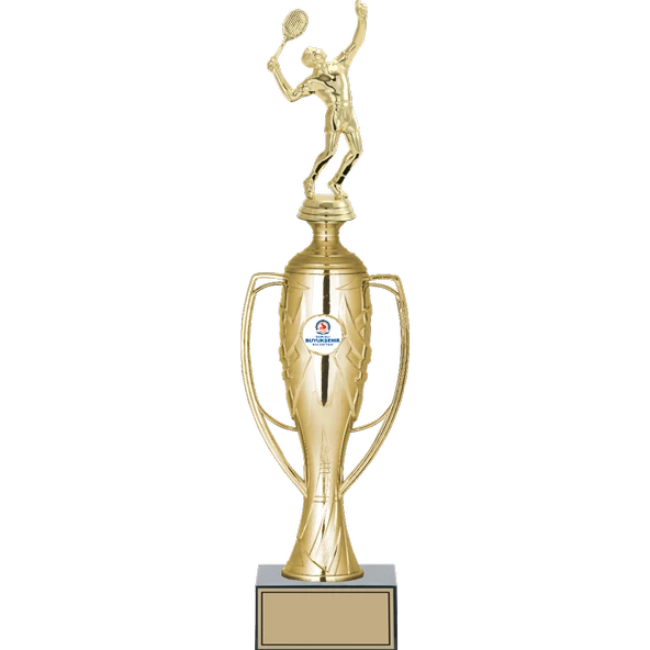 ODAK KUPA - Figürlü Kupalar - Tenis Erkek Figürlü Kupalar FG-026 B - 43 cm ürün görseli 1