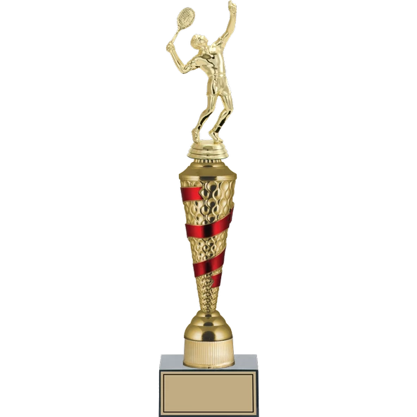 ODAK KUPA - Figürlü Kupalar - Tenis Erkek Figürlü Kupalar FG-028 C - 42 cm ürün görseli 1