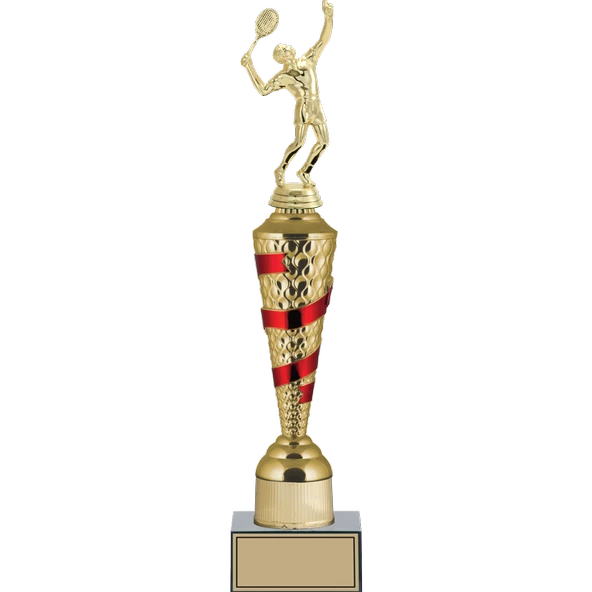 ODAK KUPA - Figürlü Kupalar - Tenis Erkek Figürlü Kupalar FG-028 B - 46 cm ürün görseli 1