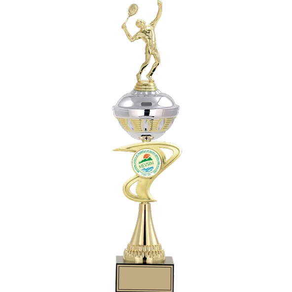 ODAK KUPA - Figürlü Kupalar - Tenis Erkek Figürlü Kupalar FG-065 A - 51 cm ürün görseli 1