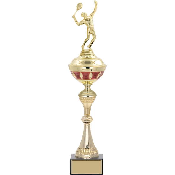 ODAK KUPA - Figürlü Kupalar - Tenis Erkek Figürlü Kupalar FG-064 A - 52 cm ürün görseli 1