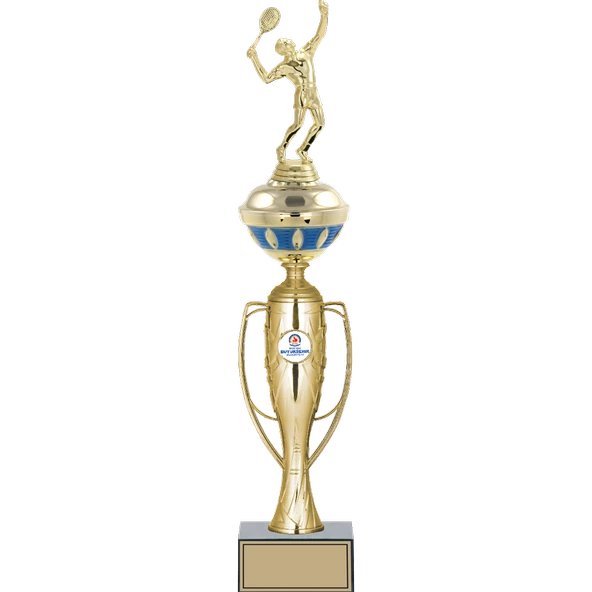 ODAK KUPA - Figürlü Kupalar - Tenis Erkek Figürlü Kupalar FG-074 C - 49 cm ürün görseli 1