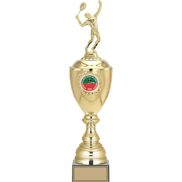 ODAK KUPA - Figürlü Kupalar - Tenis Erkek Figürlü Kupalar FG-079 A - 51 cm ürün görseli 1