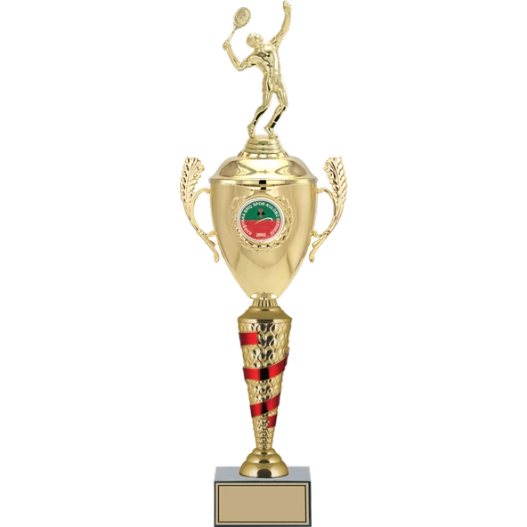 ODAK KUPA - Figürlü Kupalar - Tenis Erkek Figürlü Kupalar FG-082 C - 57 cm ürün görseli 1