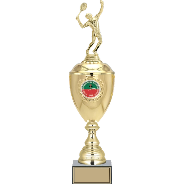 ODAK KUPA - Figürlü Kupalar - Tenis Erkek Figürlü Kupalar FG-079 C - 48 cm ürün görseli 1