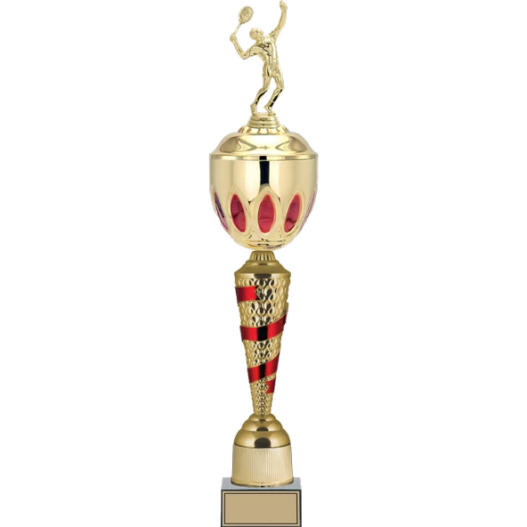 ODAK KUPA - Figürlü Kupalar - Tenis Erkek Figürlü Kupalar FG-086 A - 66 cm ürün görseli 1