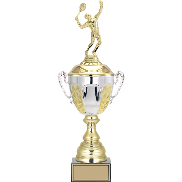 ODAK KUPA - Figürlü Kupalar - Tenis Erkek Figürlü Kupalar FG-087 B - 47 cm ürün görseli 1