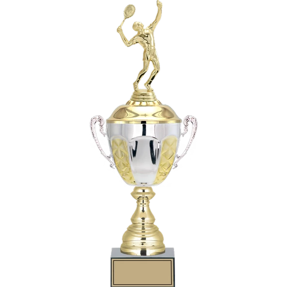ODAK KUPA - Figürlü Kupalar - Tenis Erkek Figürlü Kupalar FG-087 C - 45 cm ürün görseli 1