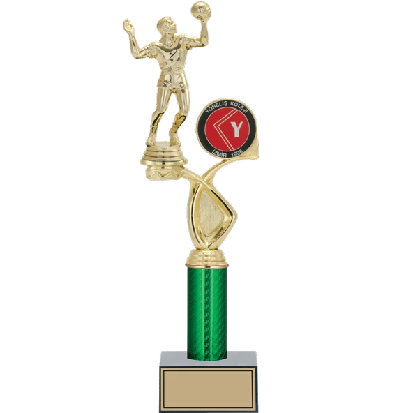 ODAK KUPA - Figürlü Kupalar - Voleybol Erkek Figürlü Kupalar FG-018 B - 38 cm ürün görseli 1