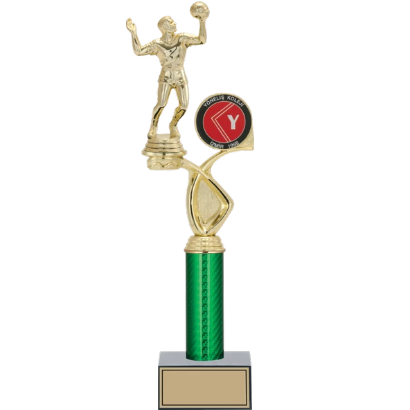 ODAK KUPA - Figürlü Kupalar - Voleybol Erkek Figürlü Kupalar FG-018 A - 40 cm ürün görseli 1