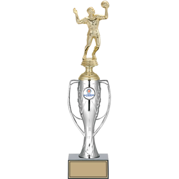 ODAK KUPA - Figürlü Kupalar - Voleybol Erkek Figürlü Kupalar FG-025 B - 38 cm ürün görseli 1