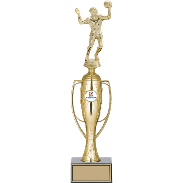 ODAK KUPA - Figürlü Kupalar - Voleybol Erkek Figürlü Kupalar FG-026 C - 40 cm ürün görseli 1