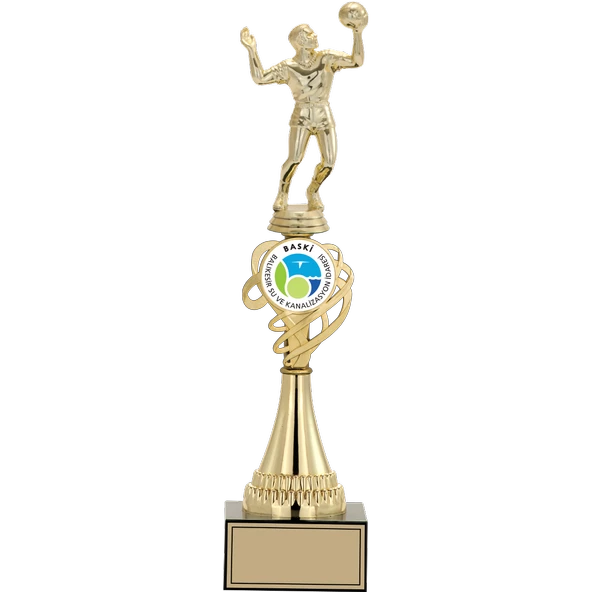ODAK KUPA - Figürlü Kupalar - Voleybol Erkek Figürlü Kupalar FG-034 A - 39 cm ürün görseli 1