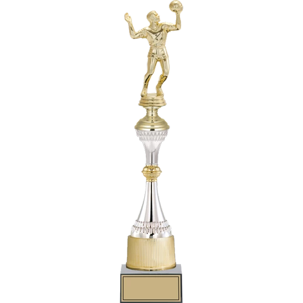 ODAK KUPA - Figürlü Kupalar - Voleybol Erkek Figürlü Kupalar FG-032 A - 46 cm ürün görseli 1