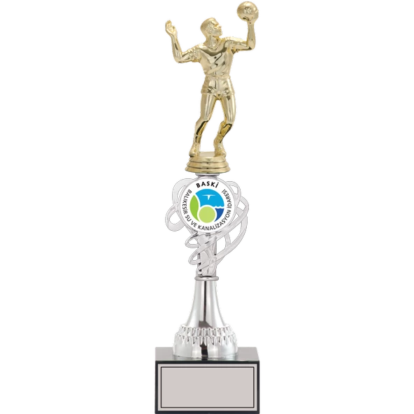 ODAK KUPA - Figürlü Kupalar - Voleybol Erkek Figürlü Kupalar FG-034 B - 37 cm ürün görseli 1
