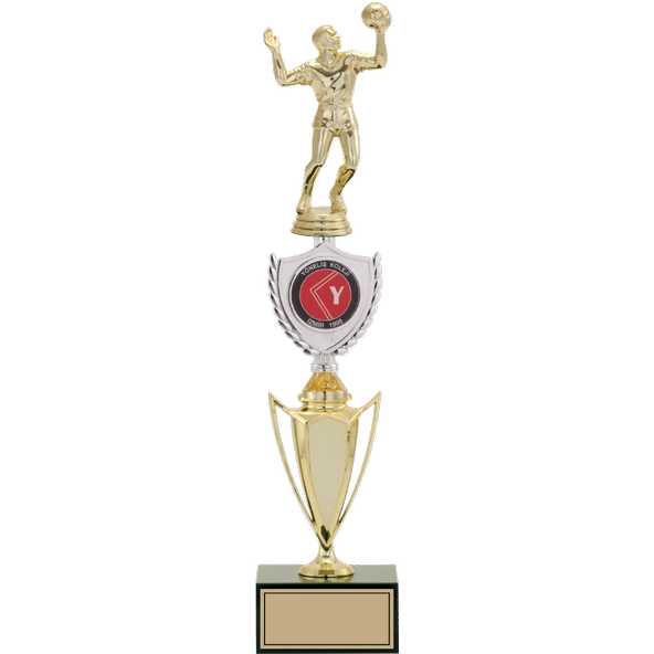 ODAK KUPA - Figürlü Kupalar - Voleybol Erkek Figürlü Kupalar FG-042 C - 43 cm ürün görseli 1