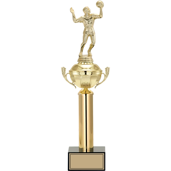ODAK KUPA - Figürlü Kupalar - Voleybol Erkek Figürlü Kupalar FG-048 A - 44 cm ürün görseli 1