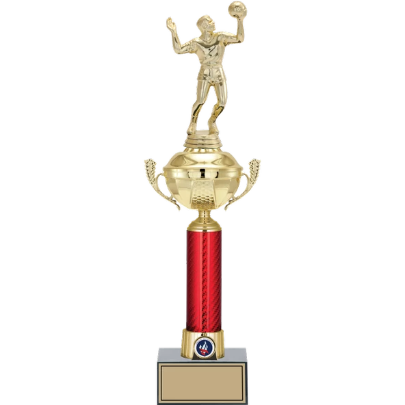 ODAK KUPA - Figürlü Kupalar - Voleybol Erkek Figürlü Kupalar FG-054 A - 46 cm ürün görseli 1