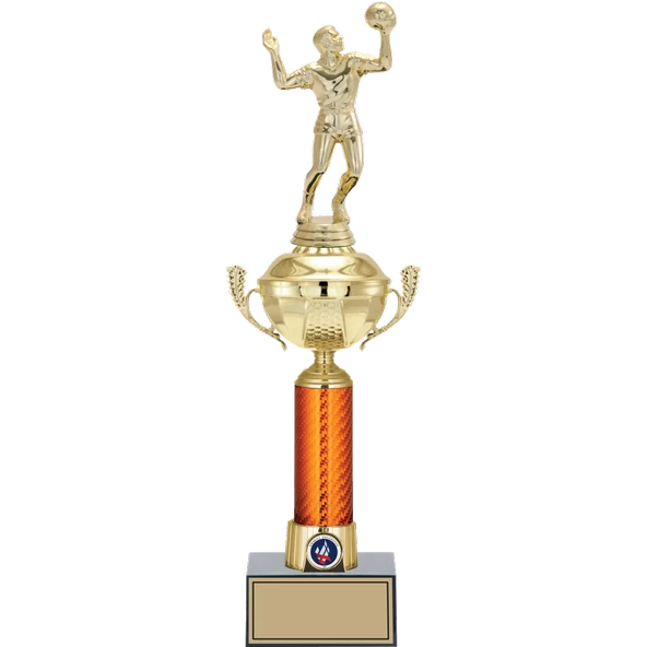 ODAK KUPA - Figürlü Kupalar - Voleybol Erkek Figürlü Kupalar FG-056 B - 44 cm ürün görseli 1