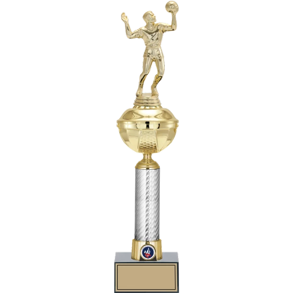 ODAK KUPA - Figürlü Kupalar - Voleybol Erkek Figürlü Kupalar FG-057 A - 46 cm ürün görseli 1