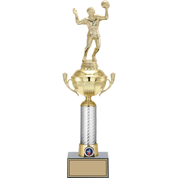 ODAK KUPA - Figürlü Kupalar - Voleybol Erkek Figürlü Kupalar FG-058 B - 44 cm ürün görseli 1