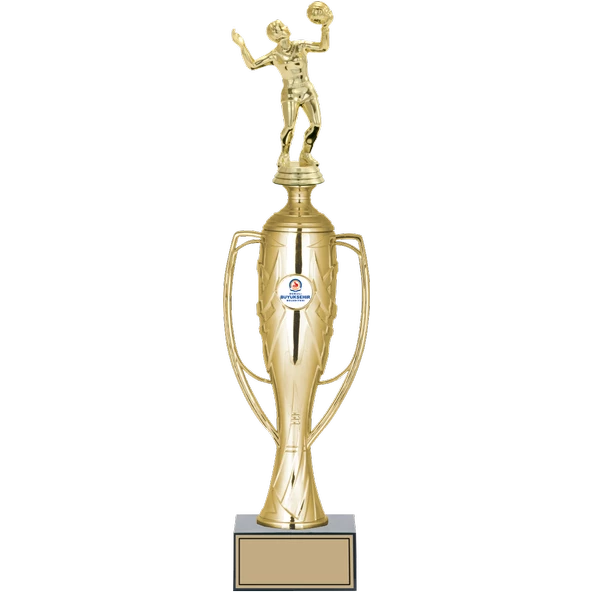 ODAK KUPA - Figürlü Kupalar - Voleybol Kadın Figürlü Kupalar FG-026 A - 45 cm ürün görseli 1