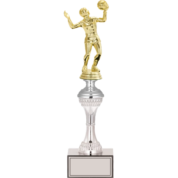 ODAK KUPA - Figürlü Kupalar - Voleybol Kadın Figürlü Kupalar FG-030 C - 34 cm ürün görseli 1