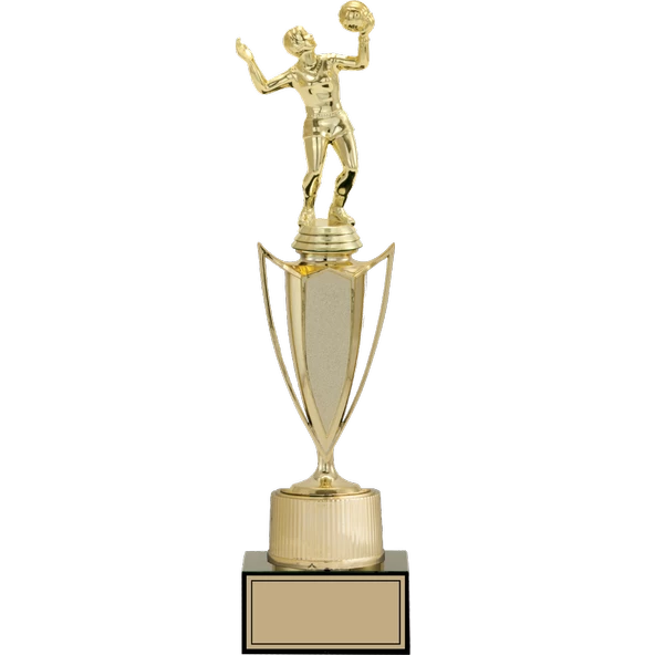 ODAK KUPA - Figürlü Kupalar - Voleybol Kadın Figürlü Kupalar FG-040 B - 38 cm ürün görseli 1