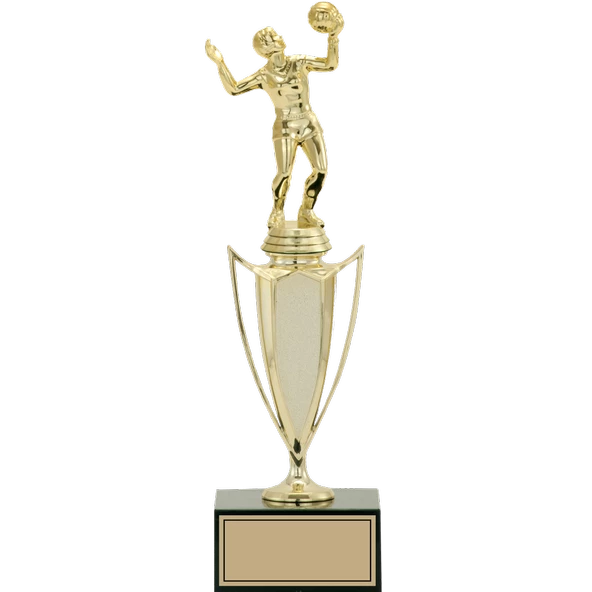 ODAK KUPA - Figürlü Kupalar - Voleybol Kadın Figürlü Kupalar FG-039 B - 34 cm ürün görseli 1