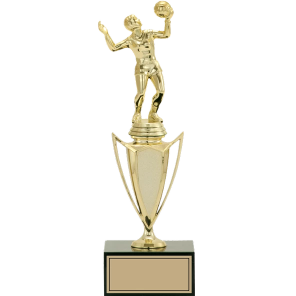 ODAK KUPA - Figürlü Kupalar - Voleybol Kadın Figürlü Kupalar FG-039 C - 31 cm ürün görseli 1