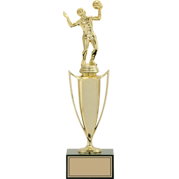 ODAK KUPA - Figürlü Kupalar - Voleybol Kadın Figürlü Kupalar FG-039 A - 36 cm ürün görseli 1