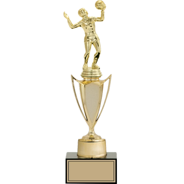 ODAK KUPA - Figürlü Kupalar - Voleybol Kadın Figürlü Kupalar FG-040 C - 34 cm ürün görseli 1