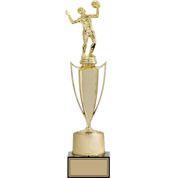 ODAK KUPA - Figürlü Kupalar - Voleybol Kadın Figürlü Kupalar FG-040 A - 41 cm ürün görseli 1
