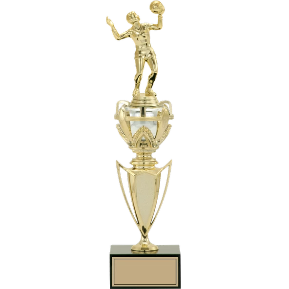 ODAK KUPA - Figürlü Kupalar - Voleybol Kadın Figürlü Kupalar FG-044 C - 39 cm ürün görseli 1