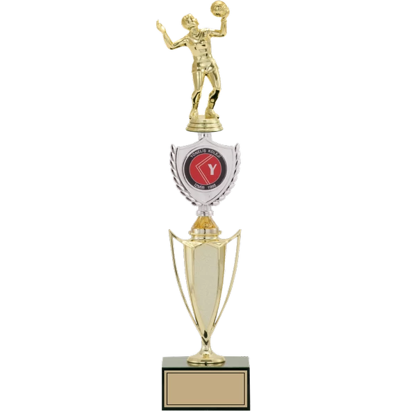 ODAK KUPA - Figürlü Kupalar - Voleybol Kadın Figürlü Kupalar FG-042 B - 46 cm ürün görseli 1