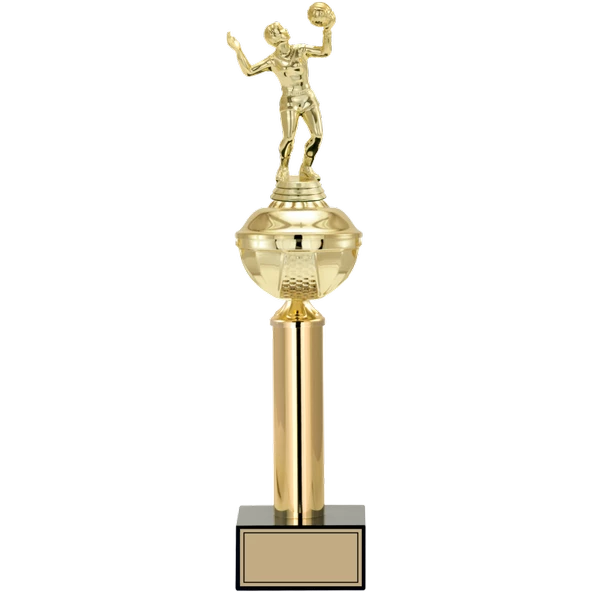 ODAK KUPA - Figürlü Kupalar - Voleybol Kadın Figürlü Kupalar FG-047 A - 44 cm ürün görseli 1