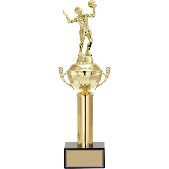 ODAK KUPA - Figürlü Kupalar - Voleybol Kadın Figürlü Kupalar FG-048 B - 42 cm ürün görseli 1
