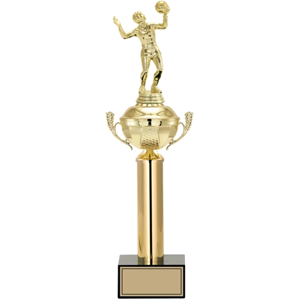 ODAK KUPA - Figürlü Kupalar - Voleybol Kadın Figürlü Kupalar FG-048 A - 44 cm ürün görseli 1