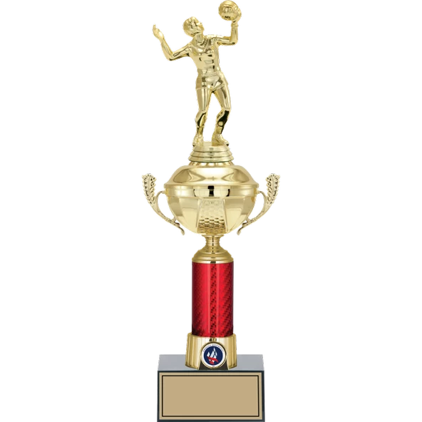 ODAK KUPA - Figürlü Kupalar - Voleybol Kadın Figürlü Kupalar FG-054 C - 41 cm ürün görseli 1