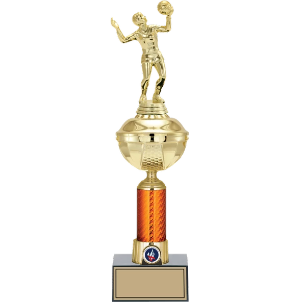 ODAK KUPA - Figürlü Kupalar - Voleybol Kadın Figürlü Kupalar FG-055 C - 41 cm ürün görseli 1